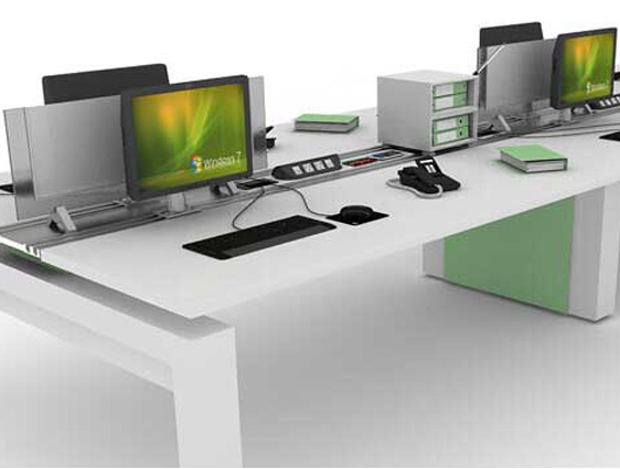 Office Desk Furniture Modeling