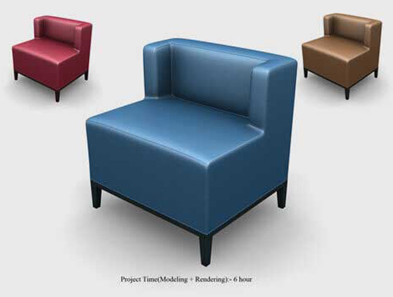 Sofa 3D Modeling