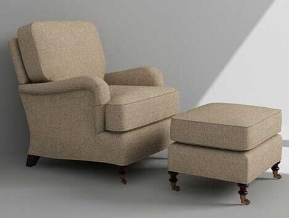 Sofa Chair Rendering