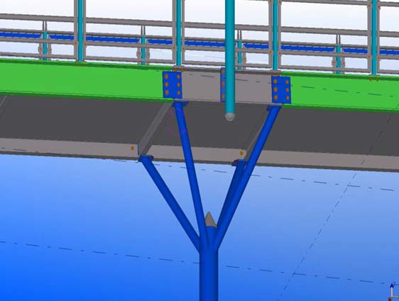 Structural Steel Detailing in Tekla