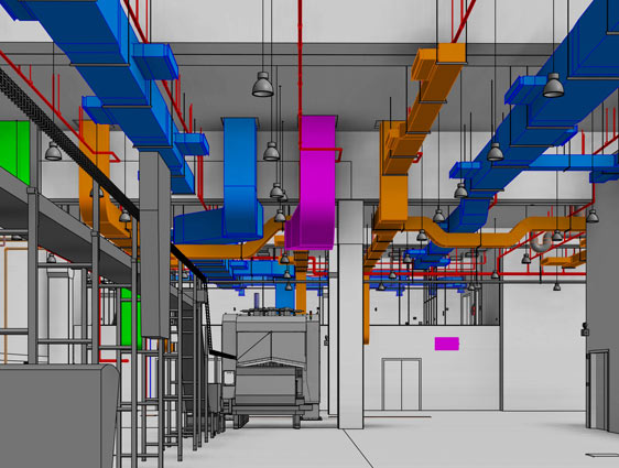 MEP Model for Biscuit Factory