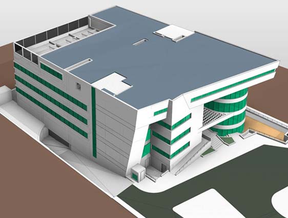 BIM Model for Eye Hospital