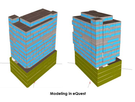 Modeling in eQuest