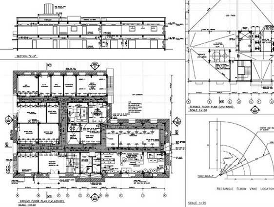 Architectural 2D Drafting in Autocad