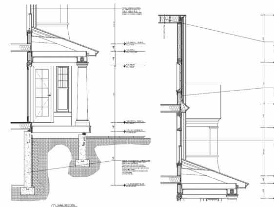 CAD Conversion of House Plan