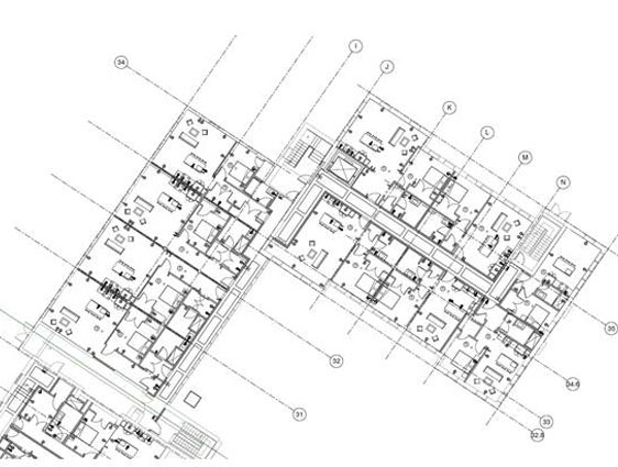 GA Drawing of Residential Building