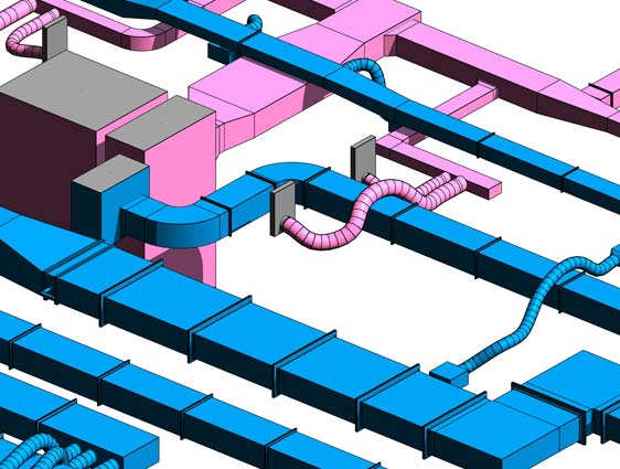 HVAC Duct Layout Design