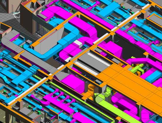 MEP Model of Airport