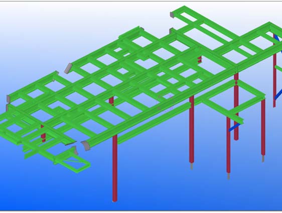 Tekla Detailing for Industrial Structure