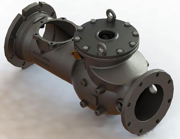 Model of a Valve