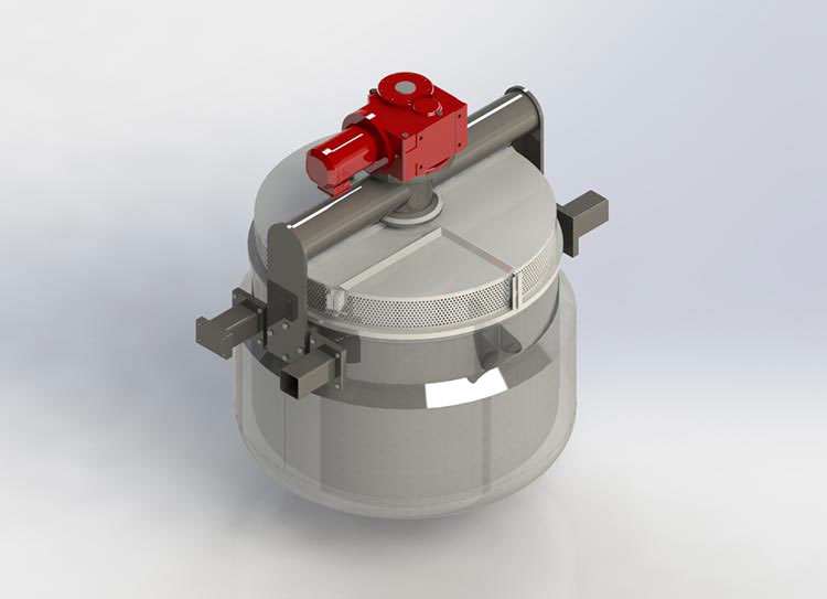 3D Rendering of Browning Tank