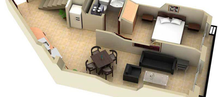 3D Floor Plan Design