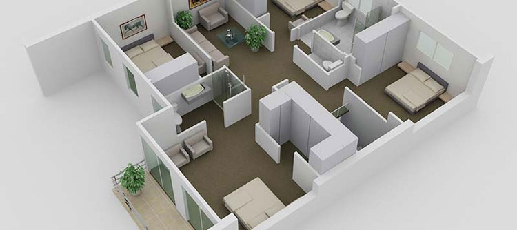 4 Bedroom Floor Plan Design