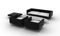 3D Product Rendering Sofa
