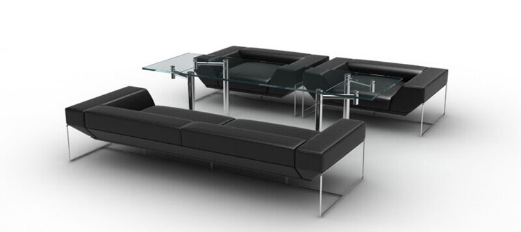 3D Product Rendering of Sofa