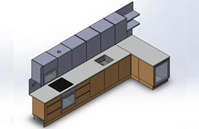 3D CAD Modeling of Metal and Wooden Furniture Manufacturers